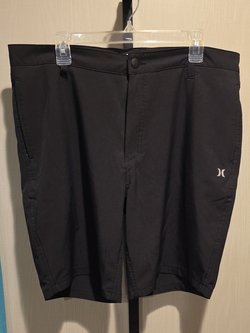 (J44) Hurley Black Athletic Shorts
